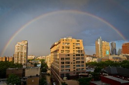 Rainbow over Brooklyn